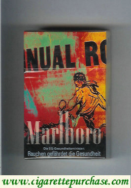Marlboro 19 cigarettes collection design 1 hard box